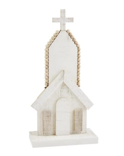 Mudpie Decor Med Church Table Sitter