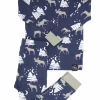 Sweet Bamboo Moose Kid Pj Set Infant Clothing