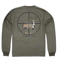 Properly Tied Fall 22 New Arrivals PT Scope LS Tee Olive