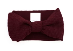 Bella Reese Baby Accessories Maroon "chandler" Wide Width Headwrap