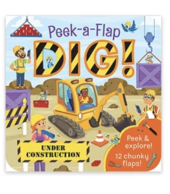Books Baby Accessories Peek A Flap Dig