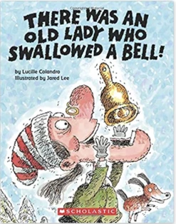 Books Baby Accessories There Was An Old Lady Who Swallowed A Bell Hardback Book