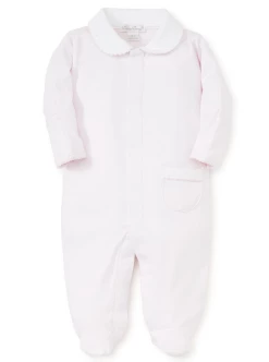 Kissy Kissy Infant Clothing Pink Kissy New Beginnings Footie W/Collar