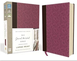 Books NIV Journal The Word Bible Large Print Baby Accessories