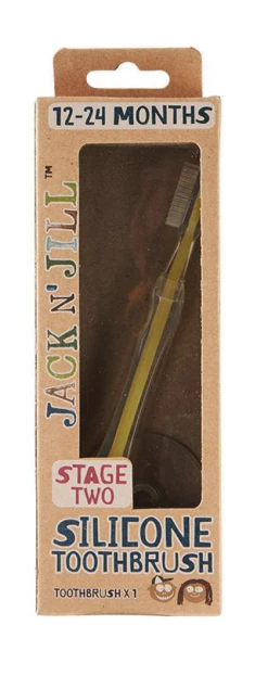 Jack N' Jill Stage 2 Silicone Toothbrush Baby Accessories
