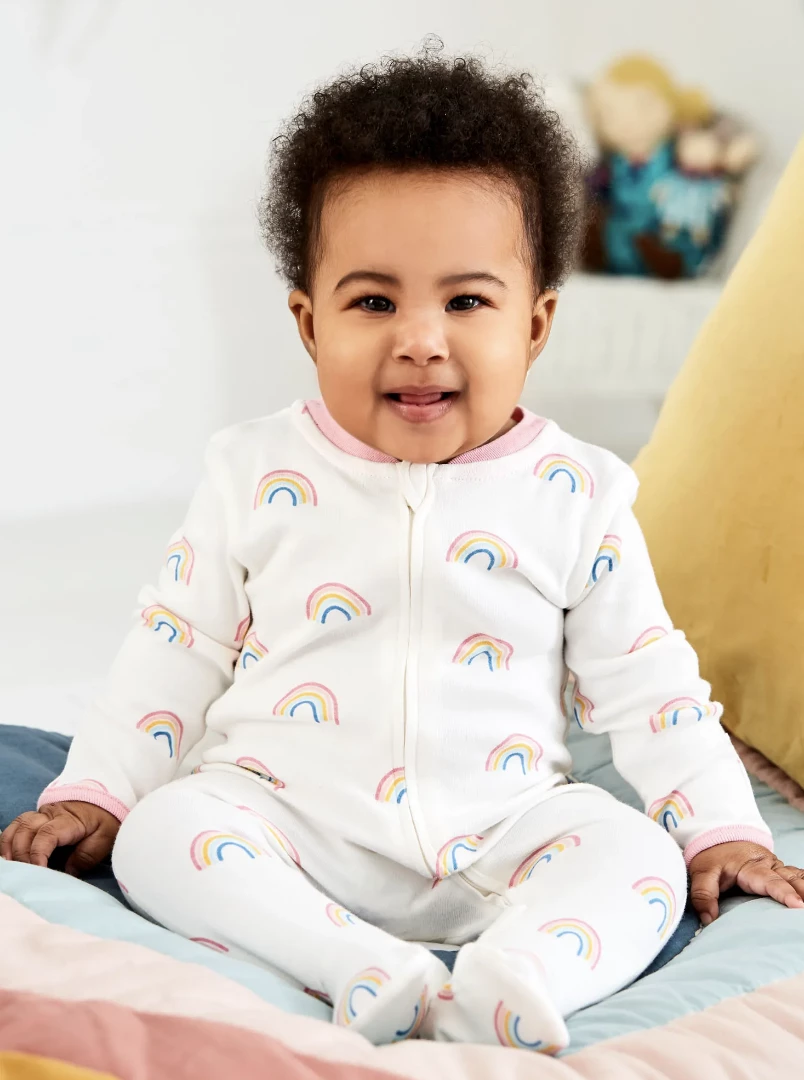 Best reviews of ✨ Baby Registry Rainbow Print Zip Sleepsuit ❤️ 1 Baby Registry Rainbow Print Zip Sleepsuit