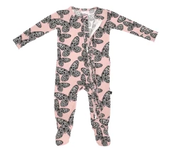 Sweet Bamboo Kayla Ruffled Zippered Footie