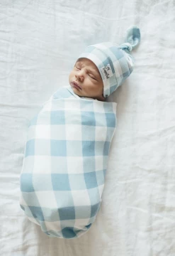 Copper Pearl CP Lincoln Swaddle Blanket