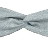 Headbands Of Hope Lush Twist Headband- Gray Baby Accessories