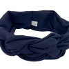 Headbands Of Hope Navy Solid Infinity Turban