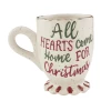 Mudpie Decor All Hearts Farm Pedestal Mug
