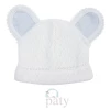 Baby Registry Paty Bear Cap White W/Blue Ears