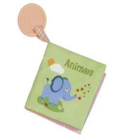Books London Bridge Cloth Book W/ Teether - Animals Baby Accessories