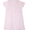 Kissy Kissy Simple Stripes Pink Adult Nightgown