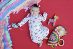 The Printed Press Infant Clothing Fiesta Baby Gown