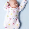The Printed Press Snowball Baby Gown
