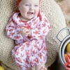 The Printed Press Crawfish Baby Gown Infant Clothing