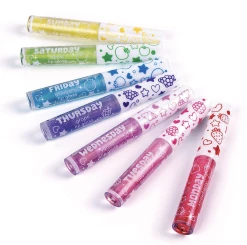 3C4G/Make It Real Toys 7 Days Glitter Lip Gloss Set