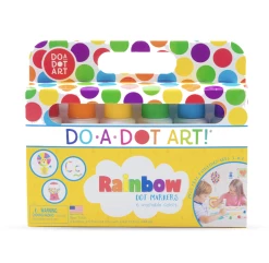 Do A Dot Art Toys Rainbow 6 Pack Dot Markers