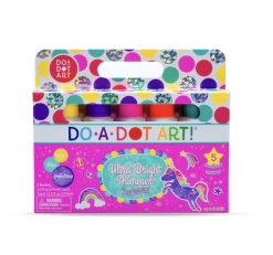 Do A Dot Art Toys Ultra Bright Shimmer 5 Pack Dot Markers