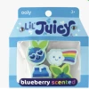 OOLY Lil' Juicy Scented Pencil Topper Erasers Blueberry Toys