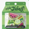 OOLY Lil' Juicy Scented Pencil Topper Erasers Watermelon