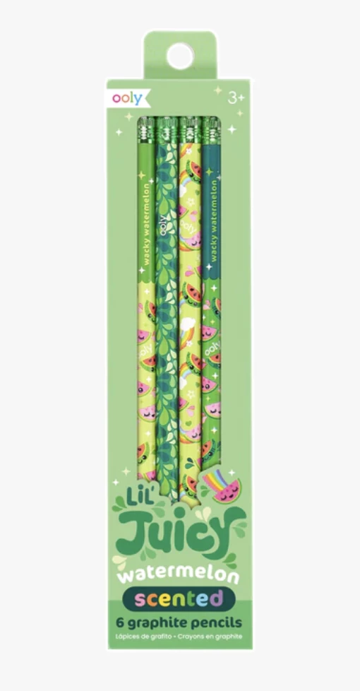 Discount π OOLY Lil Juicy Scented Graphite Pencils - Watermelon Toys π 1 OOLY Lil Juicy Scented Graphite Pencils - Watermelon Toys