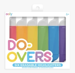 OOLY Do Overs Erasable Highlighters