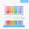 OOLY Toys Confetti Stamp Double-ended Markers