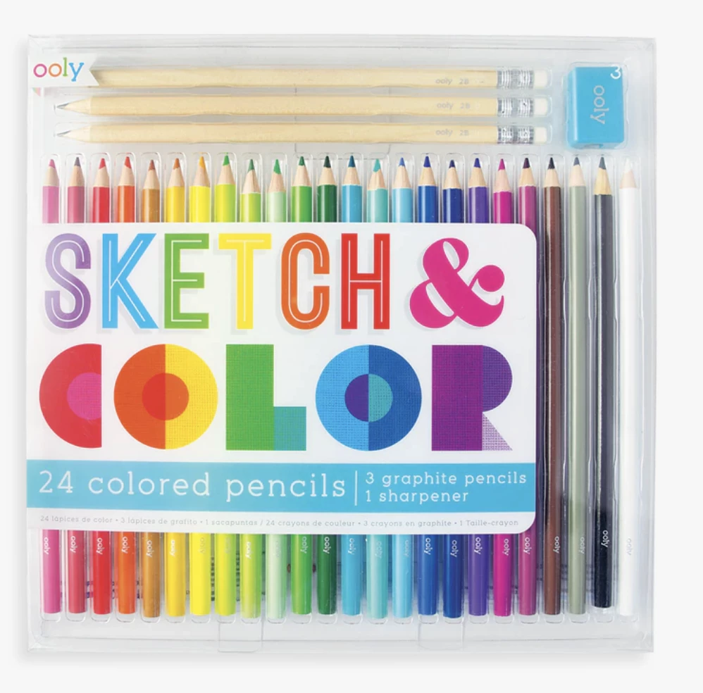 Best reviews of 💯 OOLY Sketch And Color Colored Pencil Set 😍 1 OOLY Sketch And Color Colored Pencil Set