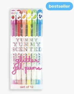 OOLY Toys Yummy Yummy Scented Glitter Gel Pens Set Of 12