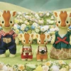 Calico Critters Toys CC Highbranch Giraffe Family