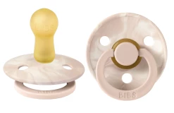 Bibs Pacifier Baby Accessories Blush/Ivory Tie Dye 2pk Bibs Paci