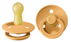 Bibs Pacifier Apricot 2pk Bibs Paci Baby Accessories