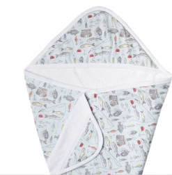 Baby Registry CP Trout Hooded Towel