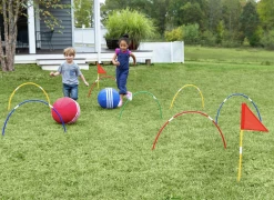 HEARTHSONG Toys Giant Kick Croquet Game