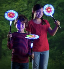 HEARTHSONG LED Light Up Wind Up Wands -