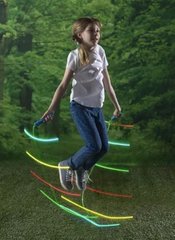 HEARTHSONG Toys LED Light-Up Flashing Jump Rope