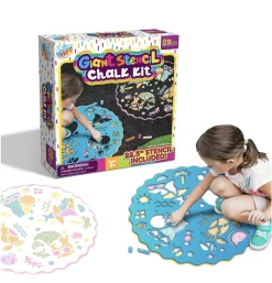 Anker Play Giant Stencil Chalk Kit