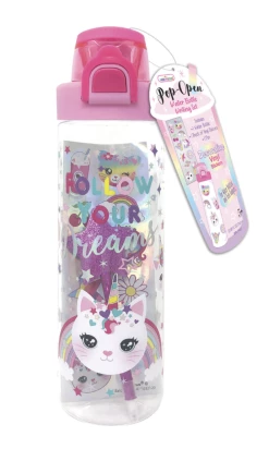 HOT FOCUS INC Caticorn Pop Open Water Bottle