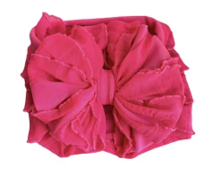 IN AWE Baby Accessories NEON PINK KNOT HEADBAND
