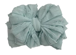 IN AWE Seafoam Knotted Headband