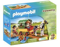 PLAYMOBIL Picnic With Pony Wagon Toys