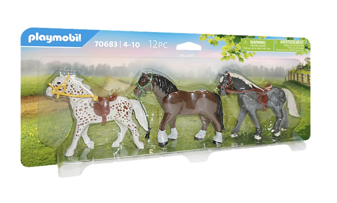 Flash Sale 🤩 PLAYMOBIL Toys Pony Set 🎉 1 PLAYMOBIL Toys Pony Set