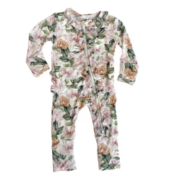 Baby Registry Golden Roses Footie