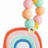 Baby Registry Red Rainbow Silicone Teether