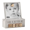 Mudpie Accessories Gigi Letter Photo Block