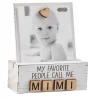 Mudpie Accessories Mimi Letter Photo Block Baby Accessories