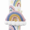 Baby Registry Rainbow Swaddle & Rattle Set
