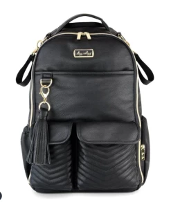 Itzy Ritzy Jetsetter Black Boss Backpack Diaper Bag Baby Accessories